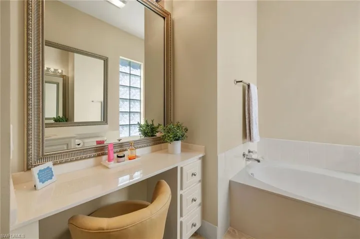 Owner's Bath Hers Vanity Area