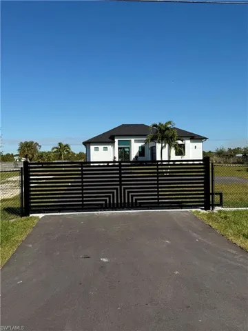 View of gate
