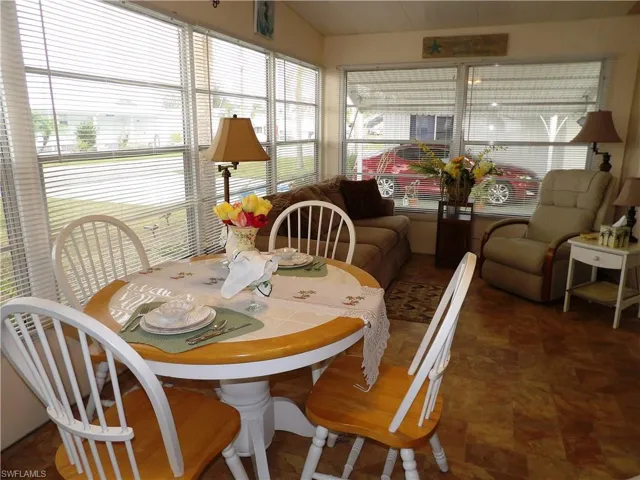 Dining space featuring plenty of natural light