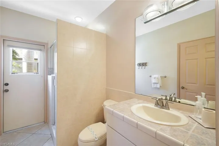 The Full Guest Bathroom on the ground floor