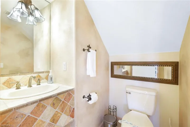 The Powder Room on the ground floor
