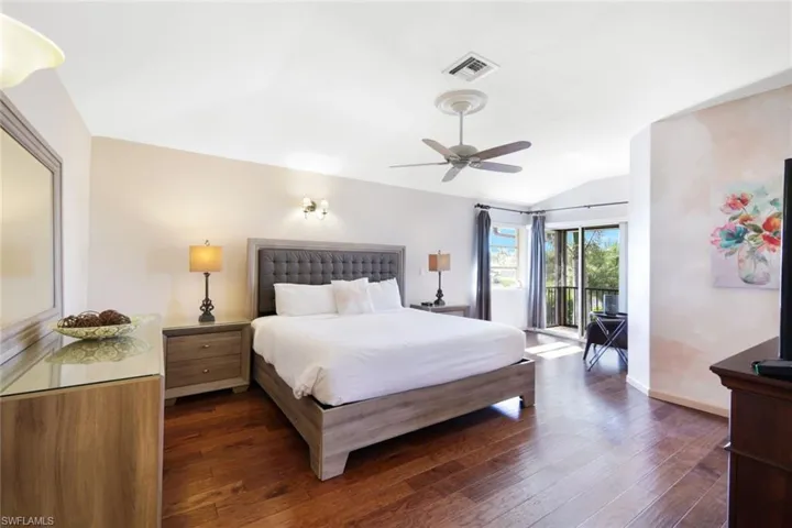 The Master Suite covers the entire upstairs section of the home