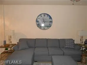 View of living area