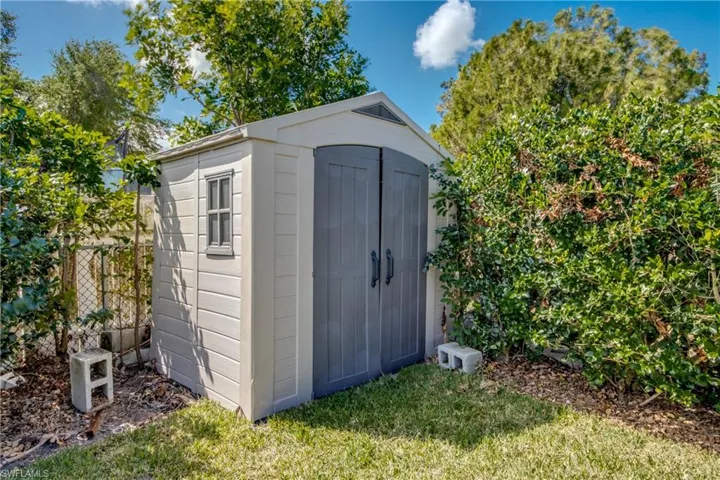 View of shed