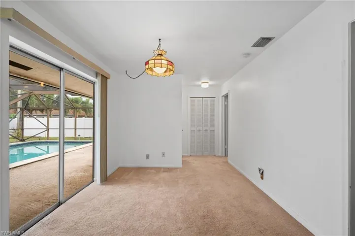 Second Dining/living area
