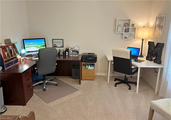 Dining Room (currently a second office)