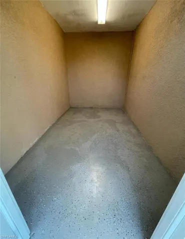 Empty room with a textured wall