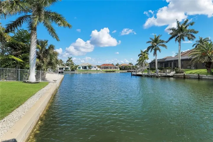 Water view with nearby suburban area
