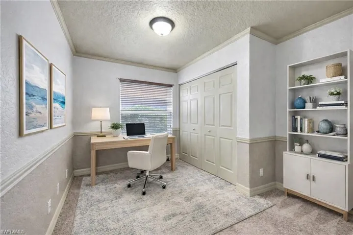 Digitally staged office