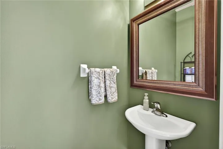 Bathroom featuring a sink
