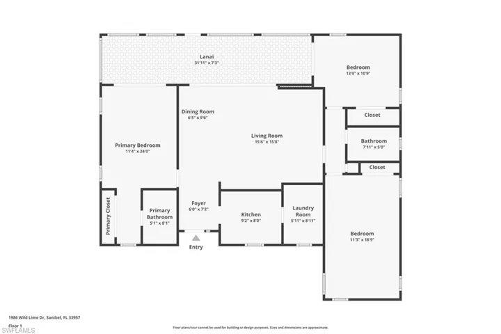 1986 Wild Lime Dr, Sanibel, Florida 33957
