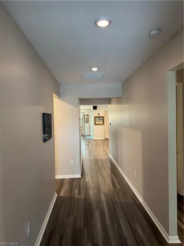Entry foyer and hallway.