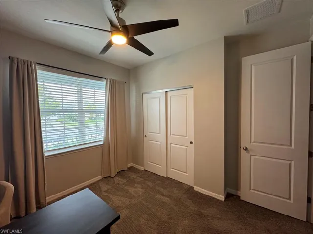 Third bedroom used as office.