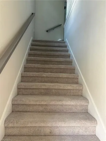 View of stairs