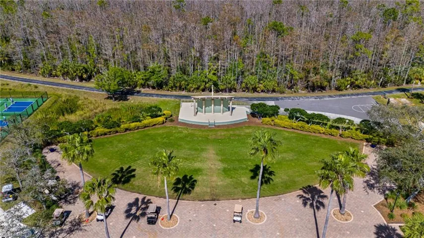Amphitheater with live music concerts