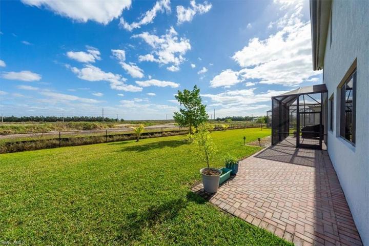 Exterior Rear Yard, Fenced & Room for a pool.