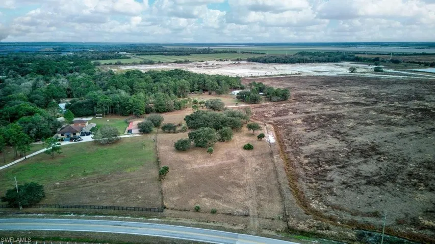 Drone / aerial view with a rural view