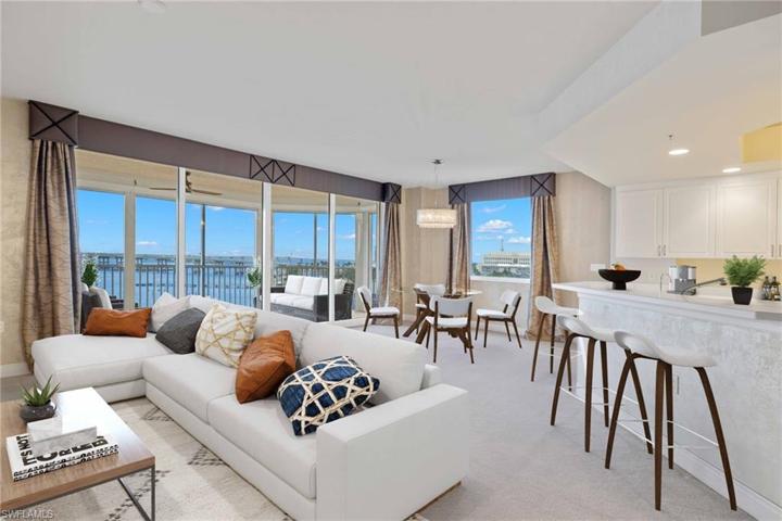 Virtually Staged Living Area