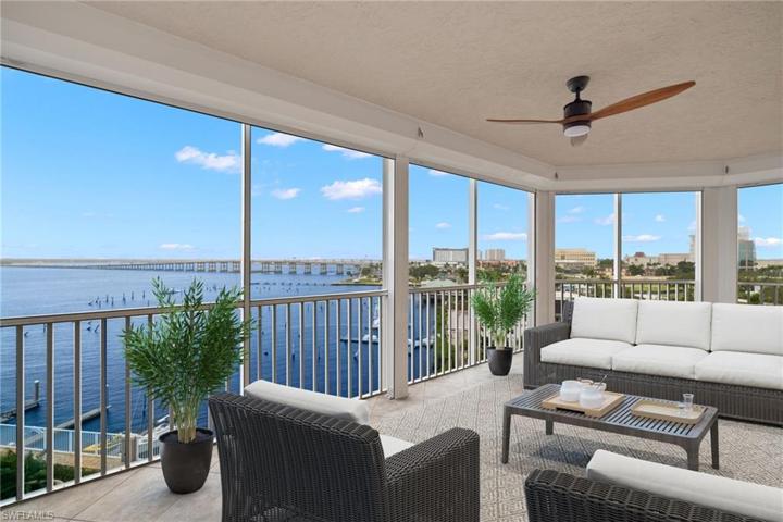 Virtually Staged Balcony