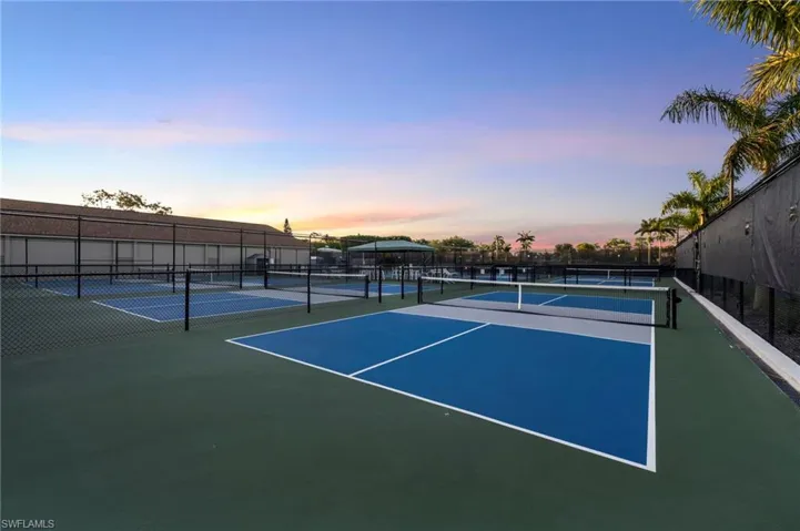 12 Pickleball Courts