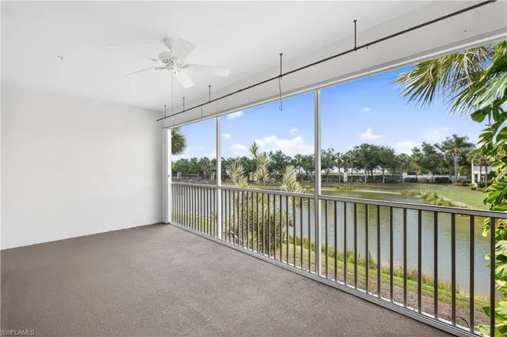Large Lanai overlooking the lake