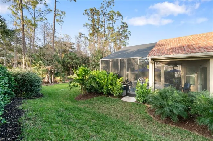Side yard with room for badmitton, play area for children, private sunning. Maybe yoga?