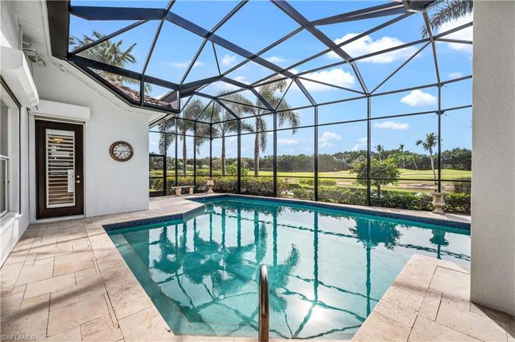 New Pool Enclosure and new Natural Stone flooring