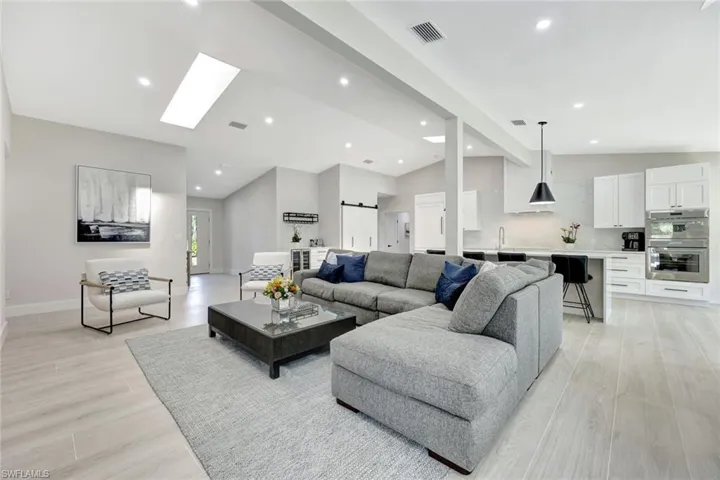 Plenty of natural light