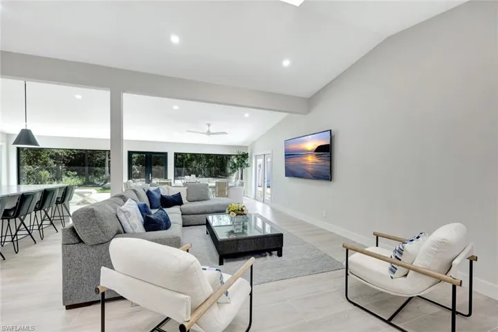 Vaulted ceilings
