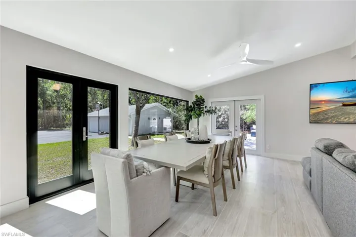 Plenty of natural light