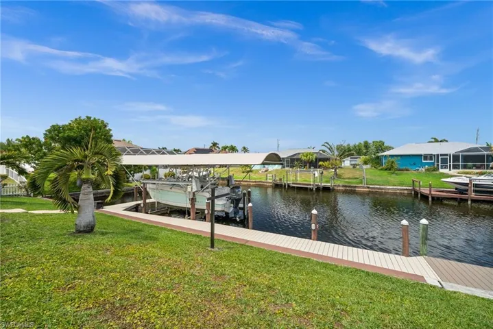 Captain's walk and dock with new composite decking