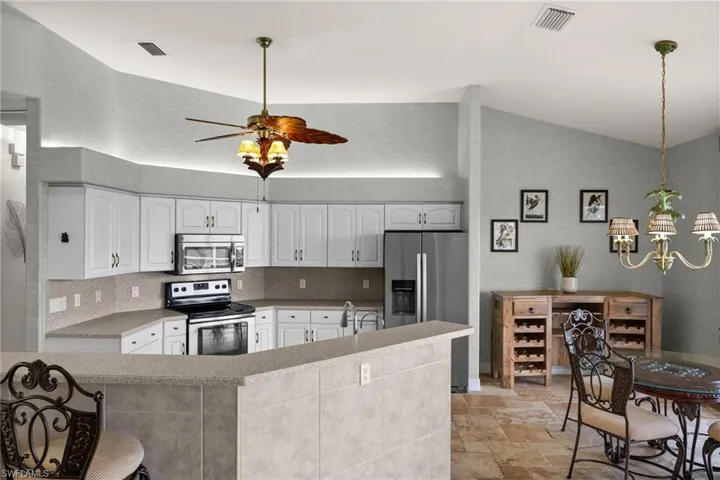 Island Kitchen with lots of counter space