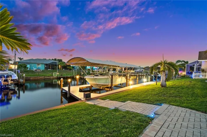 Custom Lighting on the Dock