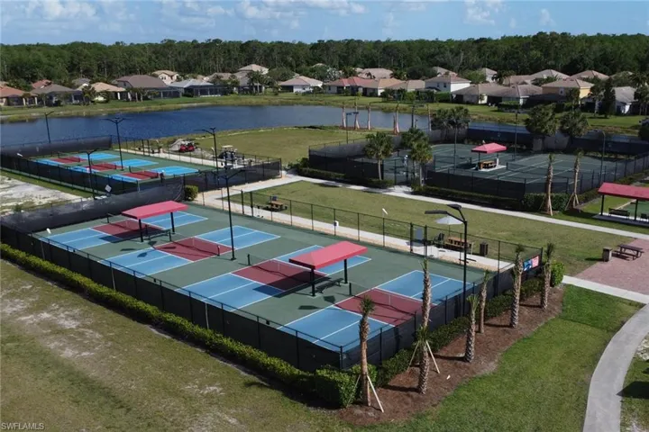 Pickleball courts