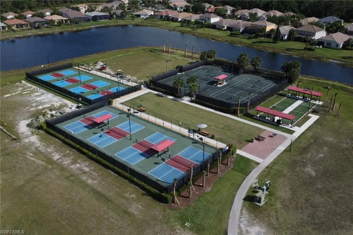 Tennis and Pickleball courts