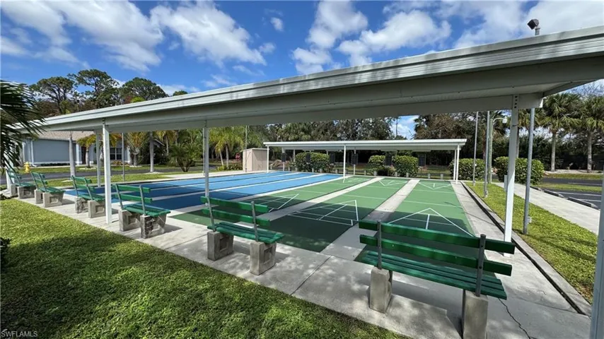 Shuffle board and Bocce Ball