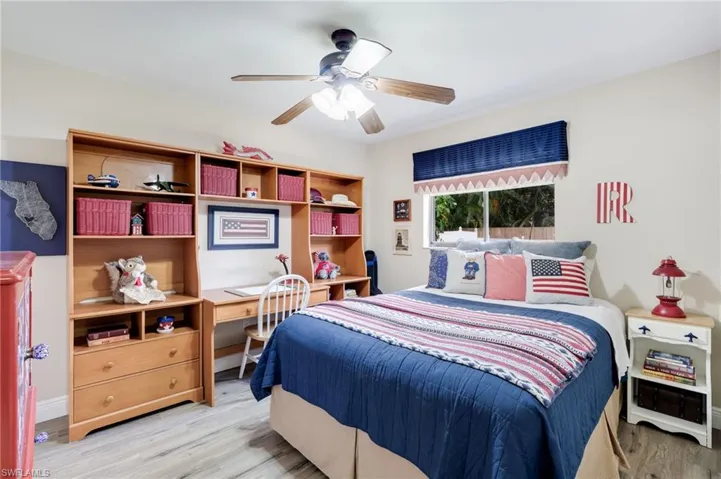 Rear guest bedroom