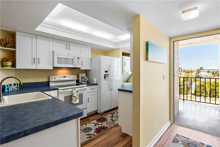 Foyer and Kitchen.