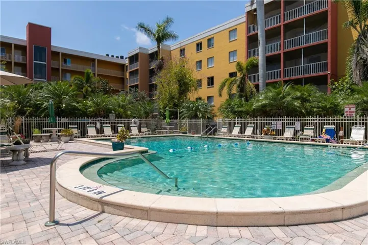 Huge heated pool.