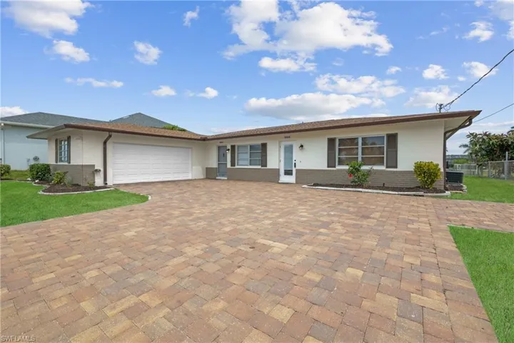 Welcome to 4969 Vincennes Street, Cape Coral. This duplex has a 3/3 and 1/1 with pool, canal with Gulf Access and Dock with 10000 lb boat lift.