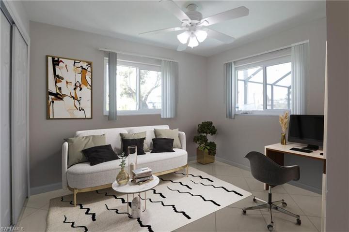 This room is virtually staged.