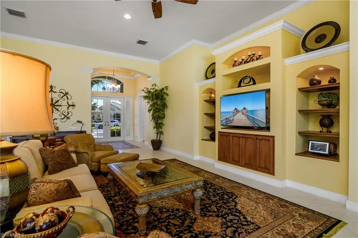Great room entertainment wall