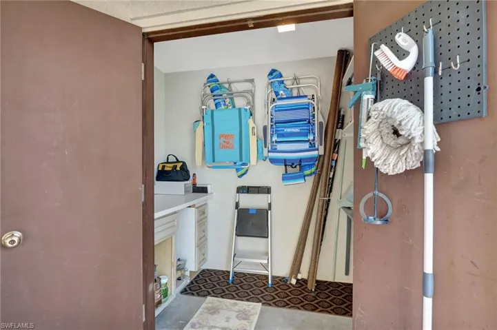 Storage room off Lanai