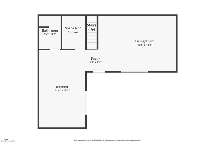 View of floor plan / room layout