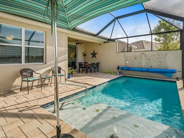 saltwater heated pool