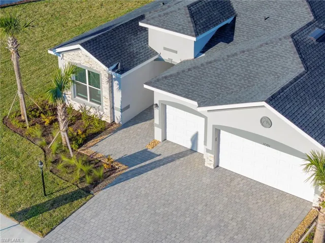 Aerial view of property and surrounding area