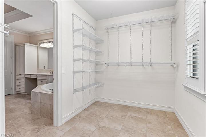 HUGE WALK IN CLOSET IN MASTER SUITE