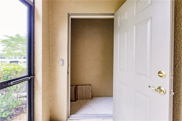 Screened Lanai Storage Closet