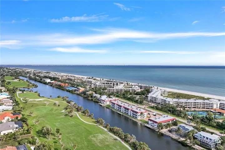 Sanibel Island Golf Club across Sanibel River