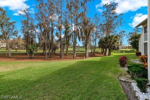 Back View to Golf Course